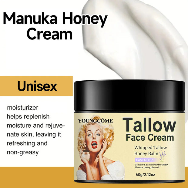 Beef Tallow and Honey Balm Moisturizer