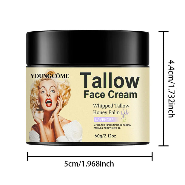 Beef Tallow and Honey Balm Moisturizer