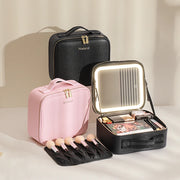 Makeup Travel Case with LED Mirror