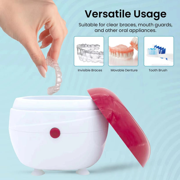 Portable Retainer Cleaner Case