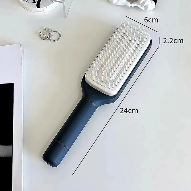 Self Cleaning Hairbrush